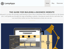 Tablet Screenshot of lampapps.com